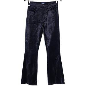 CITIZENS OF HUMANITY Lilah Bootcut Velvet Pants Black High Rise Women's 24